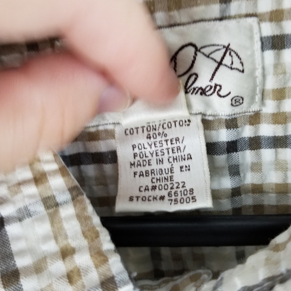 ARNOLD PALMER | short sleeved button down shirt - Picture 6 of 7
